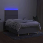 ΚΡΕΒΑΤΙ BOXSPRING ΜΕ ΣΤΡΩΜΑ & LED ΑΝ.ΓΚΡΙ 120X200 ΕΚ ΥΦΑΣΜΑΤΙΝΟ 3135341