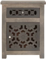 ΚΟΜΟΔΙΝΟ 40 X 30 X 50 ΕΚ. ΑΠΟ ΜΑΣΙΦ ΞΥΛΟ ΜΑΝΓΚΟ 288101
