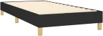 ΚΡΕΒΑΤΙ BOXSPRING ΜΕ ΣΤΡΩΜΑ & LED ΜΑΥΡΟ 90X190 ΕΚ. ΥΦΑΣΜΑΤΙΝΟ 3133919