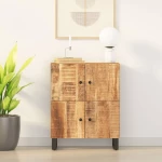 ΝΤΟΥΛΑΠΙ ΜΕ 4 ΠΟΡΤΕΣ 60 X 33 X 75 ΕΚ. ΑΠΟ ΜΑΣΙΦ ΞΥΛΟ ΜΑΝΓΚΟ 352917