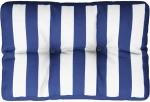 ΜΑΞΙΛΑΡΙ ΠΑΛΕΤΑΣ ΜΠΛΕ & ΛΕΥΚΟ ΡΙΓΕ 60 X 40 X 12 ΕΚ. ΥΦΑΣΜΑΤΙΝΟ 360572