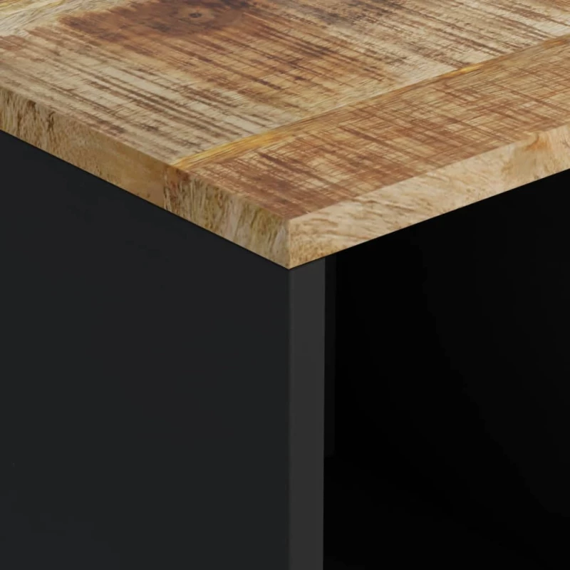 ΝΤΟΥΛΑΠΙ ΜΕ 2 ΠΟΡΤΕΣ 80 X 33 X 75 ΕΚ. ΑΠΟ ΜΑΣΙΦ ΞΥΛΟ ΜΑΝΓΚΟ 352921