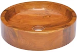 ΝΙΠΤΗΡΑΣ Ø40 X 10 ΕΚ. ΑΠΟ ΜΑΣΙΦ ΞΥΛΟ TEAK 326159