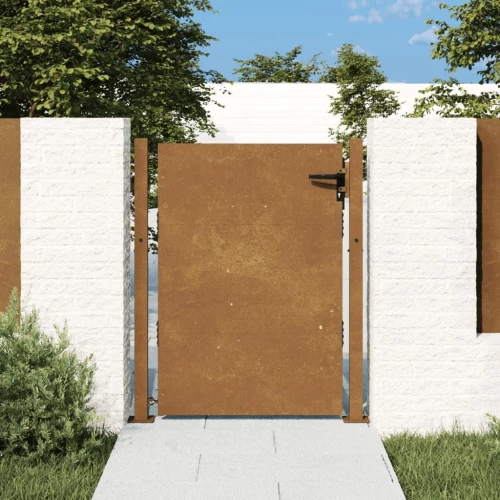 ΠΥΛΗ ΚΗΠΟΥ 105 X 130 ΕΚ. ΑΠΟ ΑΤΣΑΛΙ CORTEN 153264