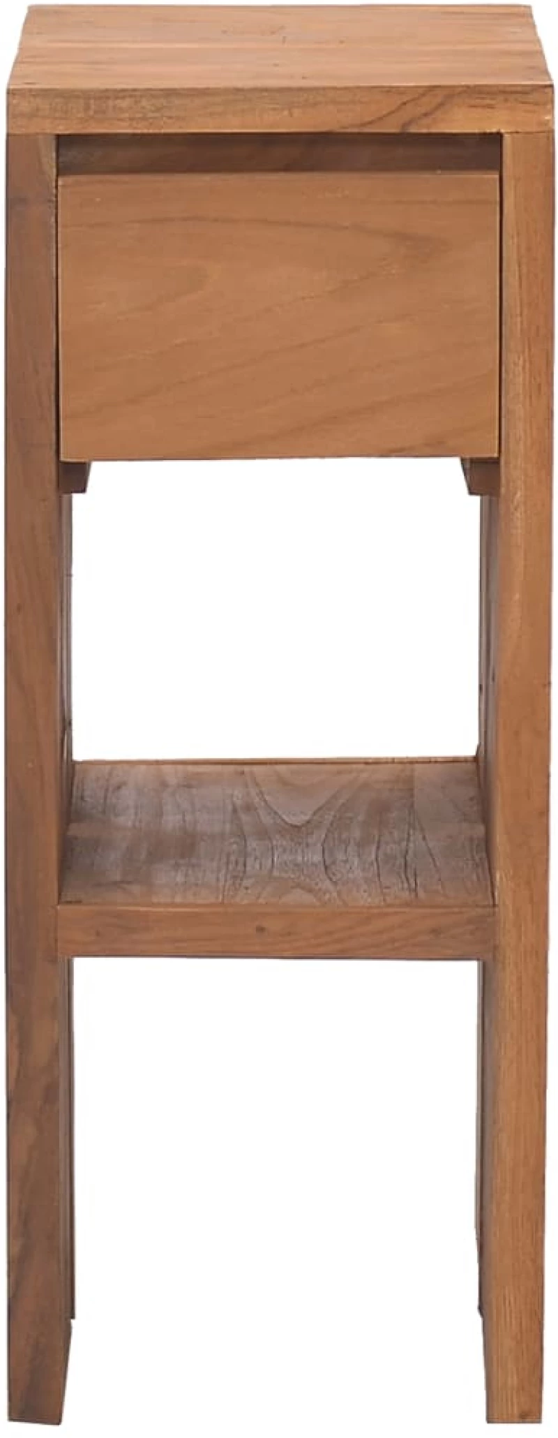 ΚΟΜΟΔΙΝΟ 20 X 35 X 50 ΕΚ. ΑΠΟ ΜΑΣΙΦ ΞΥΛΟ TEAK 326122
