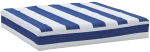 ΜΑΞΙΛΑΡΙ ΠΑΛΕΤΑΣ ΜΠΛΕ & ΛΕΥΚΟ ΡΙΓΕ 60X60X8 ΕΚ. ΎΦΑΣΜΑ OXFORD 361804
