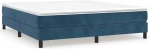 ΚΡΕΒΑΤΙ BOXSPRING ΜΕ ΣΤΡΩΜΑ ΣΚΟΥΡΟ ΜΠΛΕ 180X200 ΕΚ. ΒΕΛΟΥΔΙΝΟ 3144349