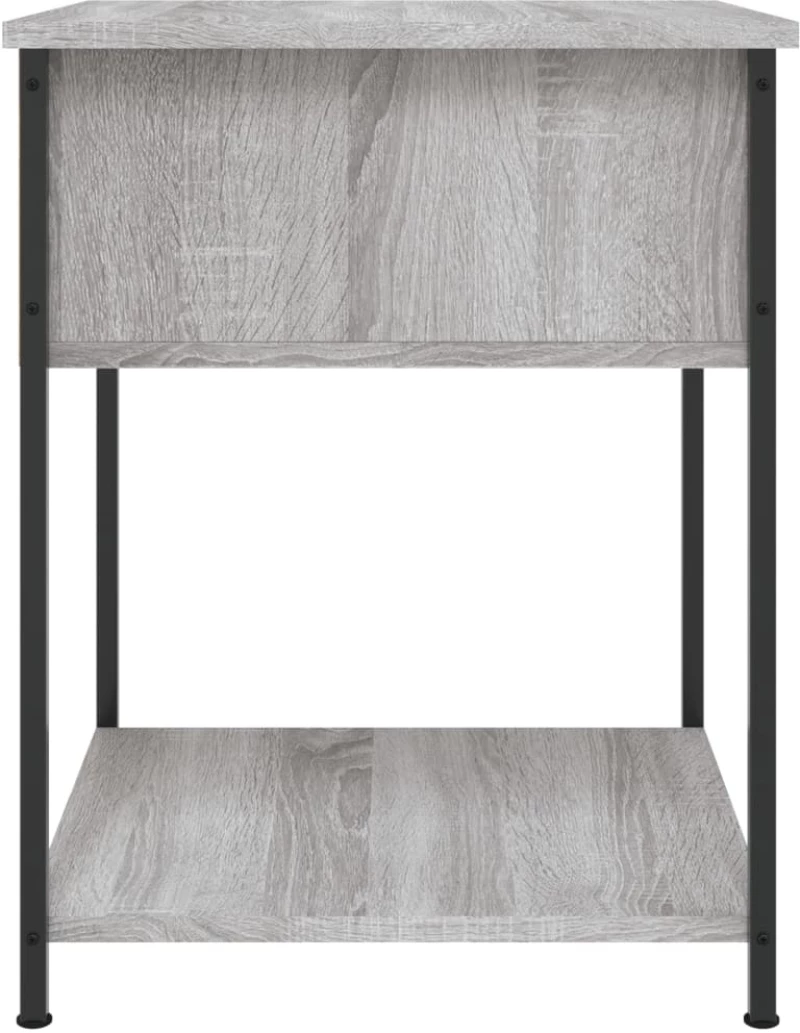 ΚΟΜΟΔΙΝΑ 2 ΤΕΜ ΓΚΡΙ SONOMA 44X45X58 ΕΚ. ΑΠΟ ΕΠΕΞΕΡΓΑΣΜΕΝΟ ΞΥΛΟ 825850