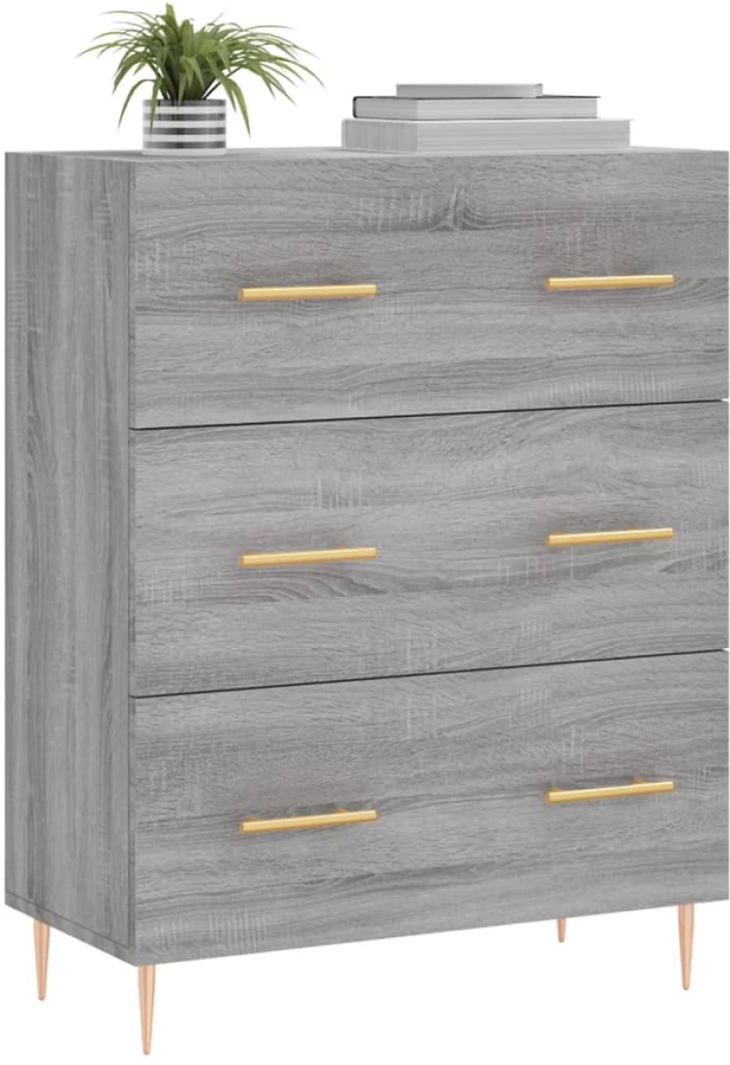 ΝΤΟΥΛΑΠΙ ΓΚΡΙ SONOMA 69,5 X 34 X 90 ΕΚ. ΑΠΟ ΕΠΕΞΕΡΓΑΣΜΕΝΟ ΞΥΛΟ 827842