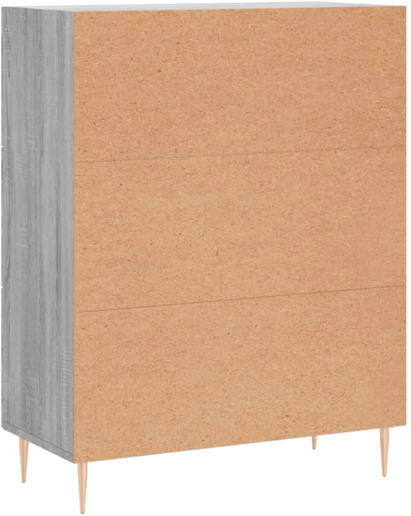 ΝΤΟΥΛΑΠΙ ΓΚΡΙ SONOMA 69,5 X 34 X 90 ΕΚ. ΑΠΟ ΕΠΕΞΕΡΓΑΣΜΕΝΟ ΞΥΛΟ 827842