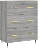 ΝΤΟΥΛΑΠΙ ΓΚΡΙ SONOMA 69,5 X 34 X 90 ΕΚ. ΑΠΟ ΕΠΕΞΕΡΓΑΣΜΕΝΟ ΞΥΛΟ 827834