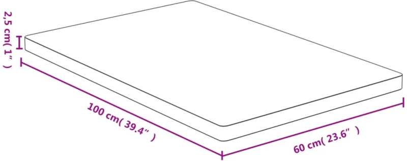 ΕΠΙΦΑΝΕΙΑ ΤΡΑΠΕΖΙΟΥ 60X100X2,5 ΑΠΟ ΜΠΑΜΠΟΥ 3154994