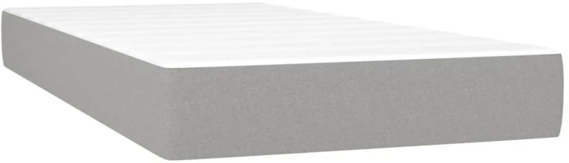 ΚΡΕΒΑΤΙ BOXSPRING ΜΕ ΣΤΡΩΜΑ ΑΝΟΙΧΤΟ ΓΚΡΙ 80X200 ΕΚ. ΥΦΑΣΜΑΤΙΝΟ 3131385