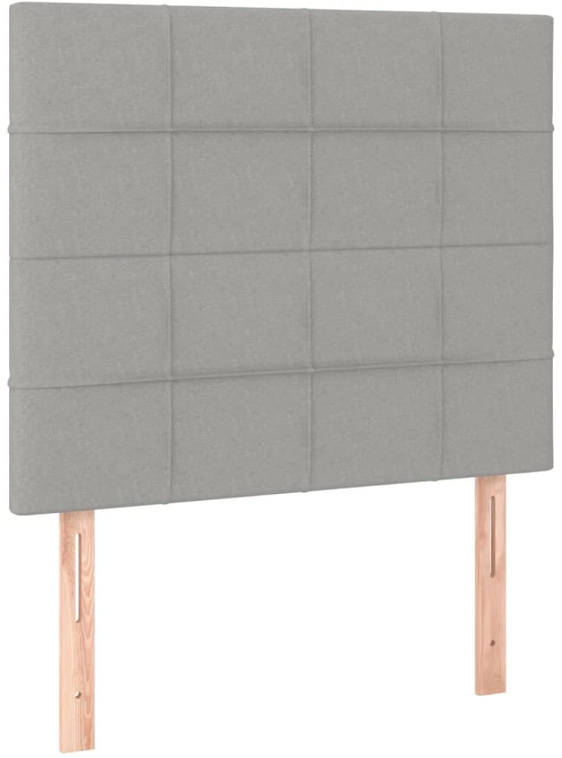 ΚΡΕΒΑΤΙ BOXSPRING ΜΕ ΣΤΡΩΜΑ ΑΝΟΙΧΤΟ ΓΚΡΙ 80X200 ΕΚ. ΥΦΑΣΜΑΤΙΝΟ 3131385