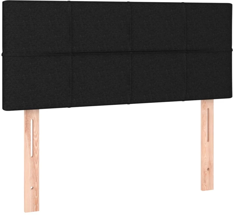 ΚΡΕΒΑΤΙ BOXSPRING ΜΕ ΣΤΡΩΜΑ & LED ΜΑΥΡΟ 120X200 ΕΚ. ΥΦΑΣΜΑΤΙΝΟ 3133703