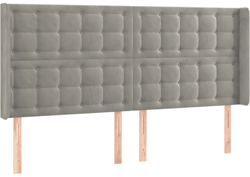 ΚΡΕΒΑΤΙ BOXSPRING ΜΕ ΣΤΡΩΜΑ & LED ΑΝ.ΓΚΡΙ 160X200 ΕΚ. ΒΕΛΟΥΔΙΝΟ 3139811