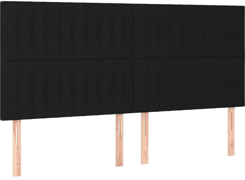 ΚΡΕΒΑΤΙ BOXSPRING ΜΕ ΣΤΡΩΜΑ ΜΑΥΡΟ 180X200 ΕΚ. ΥΦΑΣΜΑΤΙΝΟ 3137335