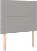 ΚΡΕΒΑΤΙ BOXSPRING ΜΕ ΣΤΡΩΜΑ ΑΝΟΙΧΤΟ ΓΚΡΙ 100X200 ΕΚ. ΥΦΑΣΜΑΤΙΝΟ 3136493