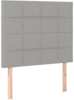 ΚΡΕΒΑΤΙ BOXSPRING ΜΕ ΣΤΡΩΜΑ ΑΝΟΙΧΤΟ ΓΚΡΙ 90X190 ΕΚ. ΥΦΑΣΜΑΤΙΝΟ 3136557