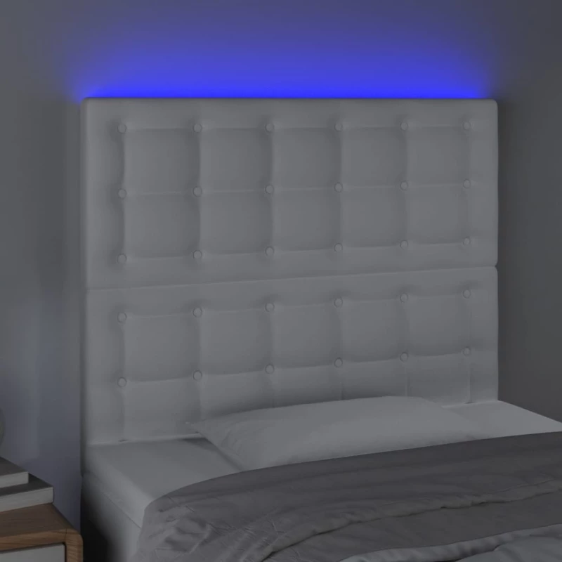 ΚΕΦΑΛΑΡΙ ΚΡΕΒΑΤΙΟΥ LED ΛΕΥΚΟ 100X5X118/128 ΕΚ 3122509