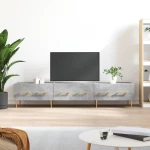 ΈΠΙΠΛΟ ΤΗΛΕΟΡΑΣΗΣ ΓΚΡΙ ΣΚΥΡΟΔΕΜΑΤΟΣ 150X36X30 ΕΚ. ΕΠΕΞ. ΞΥΛΟ 829144