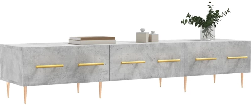 ΈΠΙΠΛΟ ΤΗΛΕΟΡΑΣΗΣ ΓΚΡΙ ΣΚΥΡΟΔΕΜΑΤΟΣ 150X36X30 ΕΚ. ΕΠΕΞ. ΞΥΛΟ 829144