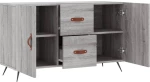 ΜΠΟΥΦΕΣ ΓΚΡΙ SONOMA 100 X 36 X 60 ΕΚ. ΑΠΟ ΕΠΕΞΕΡΓΑΣΜΕΝΟ ΞΥΛΟ 828146