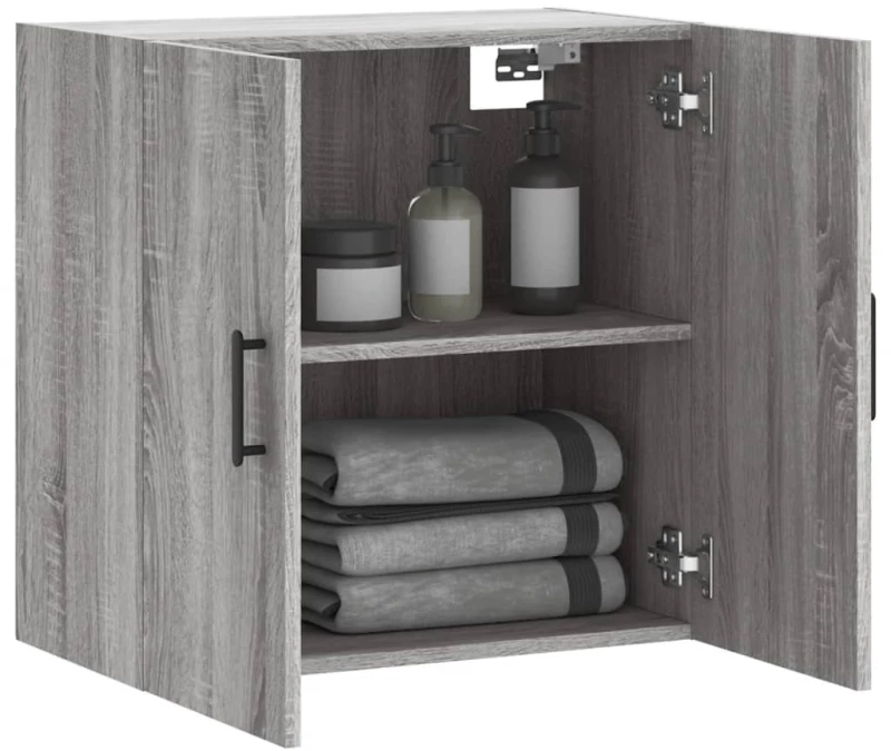 ΝΤΟΥΛΑΠΙ ΤΟΙΧΟΥ ΓΚΡΙ SONOMA 60X31X60 ΕΚ. ΑΠΟ ΕΠΕΞΕΡΓΑΣΜΕΝΟ ΞΥΛΟ 829978
