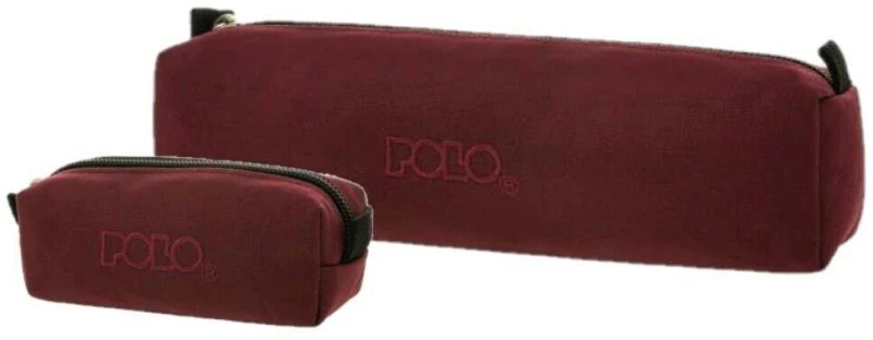 Polo Original 600D Κασετίνα Βαρελάκι με 1 Θήκη Jean Red #937006-3300