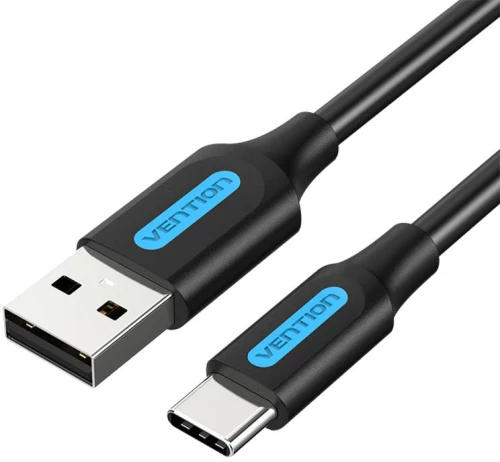 Charging Cable USB 2.0 to USB-C Vention COKBF 1m (black)