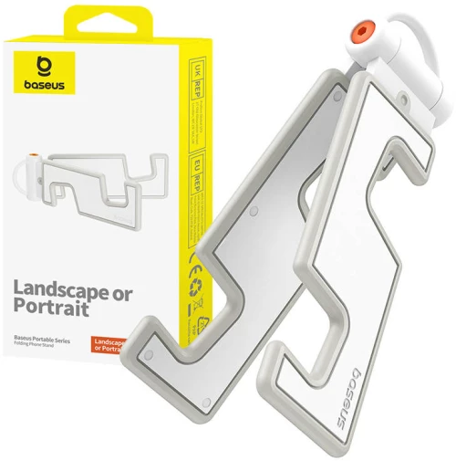 Folding Phone Stand Baseus (white)