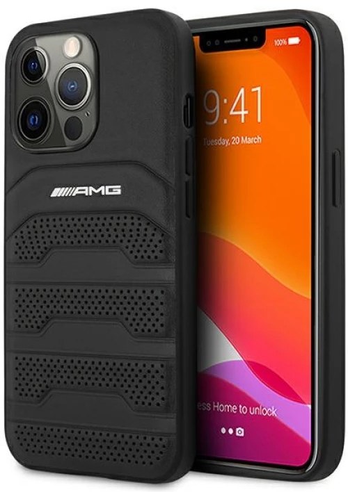 AMG Debossed Lines - Case for iPhone 14 Pro Max (Black)