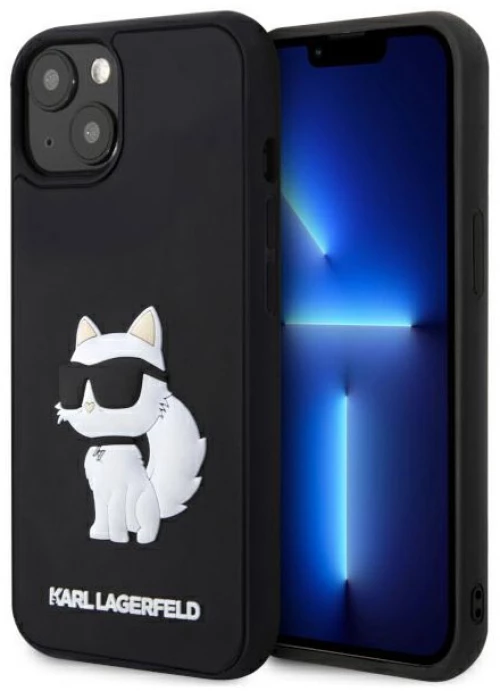 Karl Lagerfeld 3D Rubber NFT Choupette - Case for iPhone 14 Plus (Black)