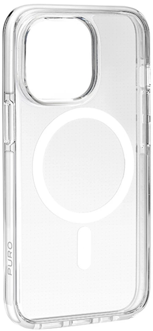 PURO LITEMAG PRO - Case for iPhone 15 Pro MagSafe (Transparent)