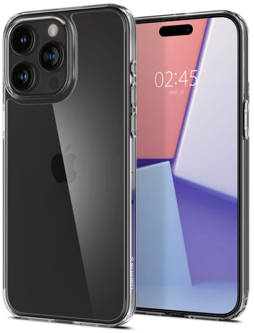 Spigen Airskin Hybrid - Case for iPhone 15 Pro (Transparent)