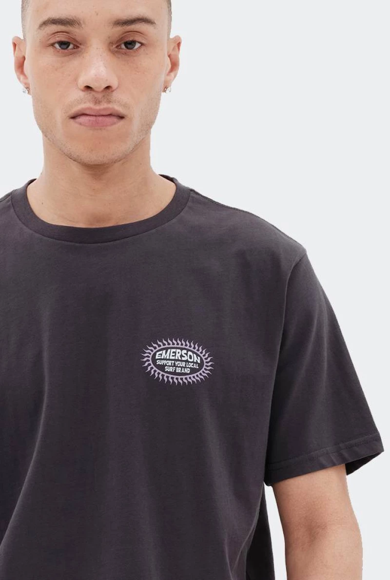 Emerson T-Shirt - 221.EM33.13-OFFBLACK