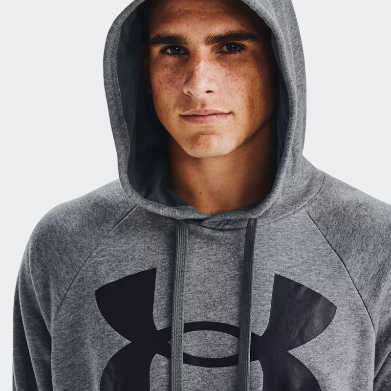 UNDER ARMOUR RIVAL FLEECE BIG LOGO HOODIE - 1357093-012