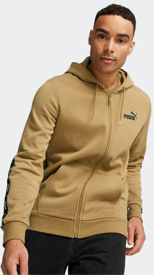 PUMA ESS+ Tape Full-Zip Hoodie FL - 670270-85