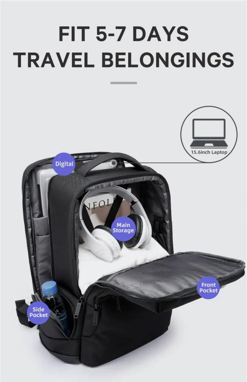 BANGE BACKPACK - 2603-BLACK