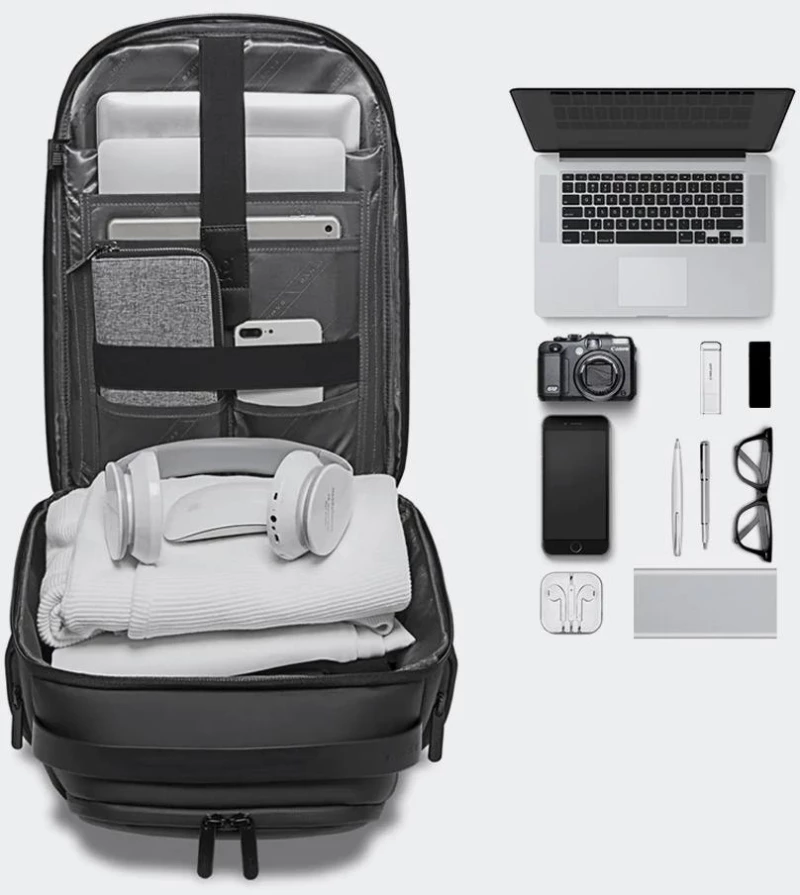 BANGE BACKPACK - 7277-BLACK