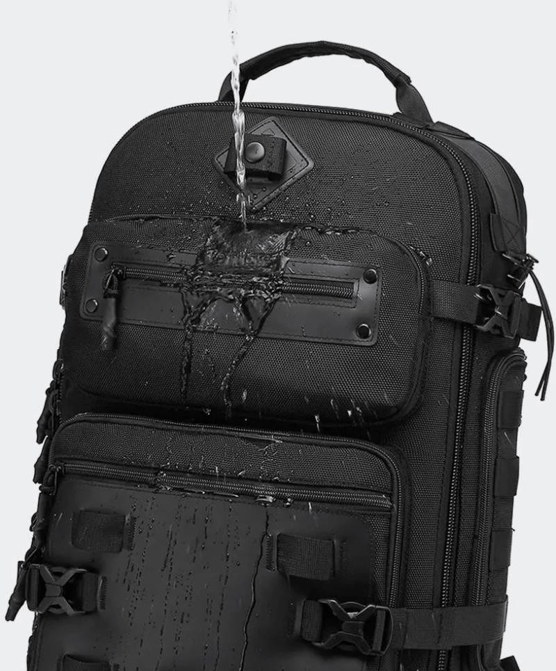 OZUKO BACKPACK - 9601-BLACK