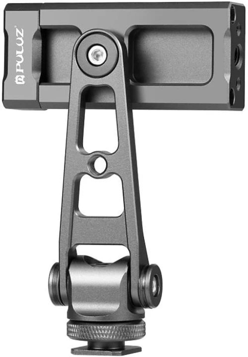 Swivel phone holder Puluz with universal 1/4 mount (black)