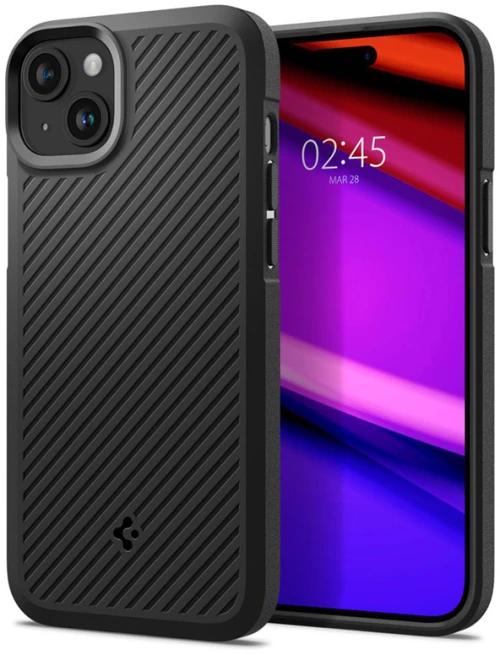 Spigen Core Armor - Case for iPhone 15 Plus (Matte Black)