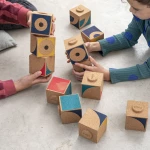 Παζλ με κύβους από φελλό 12 κομμάτια - Elou