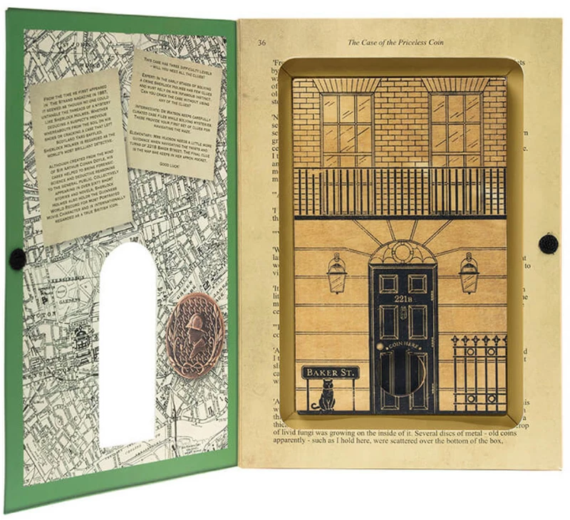 Sherlock Holmes, The Case of the Priceless Coin - Professor Puzzle