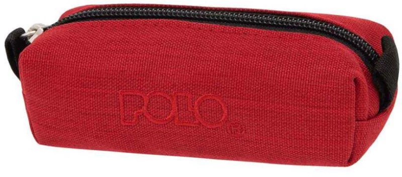 Polo Wallet Jean Κασετίνα Βαρελάκι με 1 Θήκη Red #937006-3101