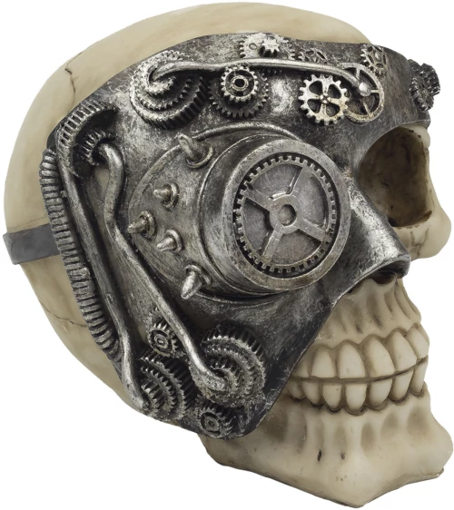 Διακοσμητική νεκροκεφαλή με μονοκυάλι