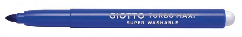 Giotto 456032 turbo maxi μαρκαδόροι μονόχρωμοι μπλε 12 τμχ