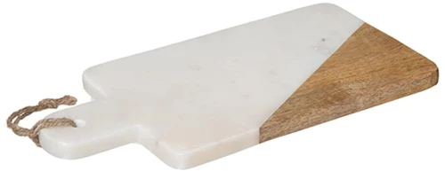 Βάση κοπής 30x15 λευκό marble
