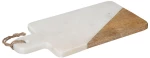 Βάση κοπής 30x15 λευκό marble